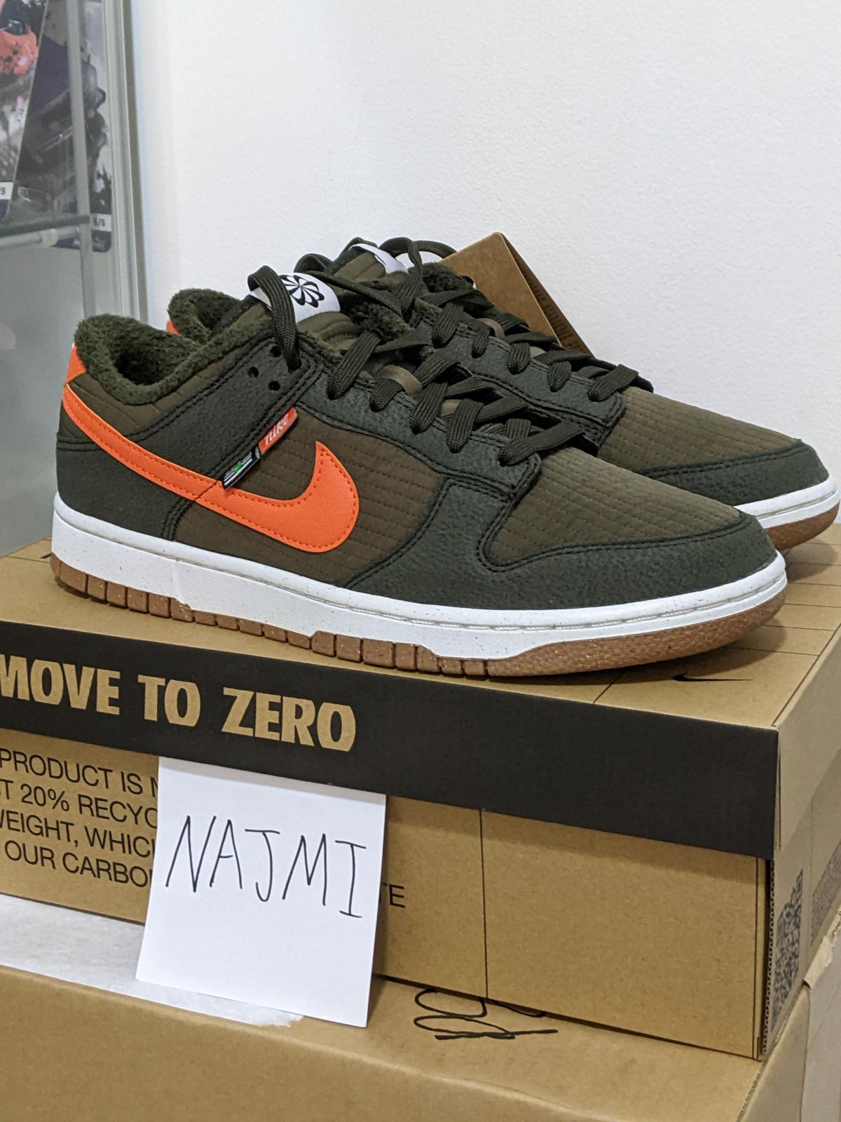 nike dunk low sequoia